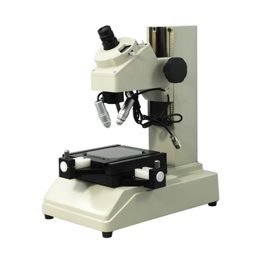 Toolmakers Microscope 30X LED Industrial Inspection Measuring + XY Mechanical Stage, SKU MS24010101, three quarter front view