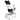 10X/30X WF LED Widefield Forward Stereo Microscope Top & Bottom Light Portable, SKU FS12120230, three quarter front view