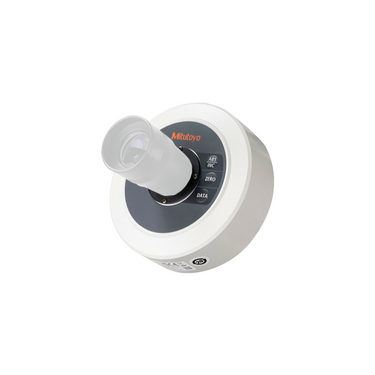 Eyepiece Field of View Dia. 22mm Digital Protractor Eyepiece (1 pc, 10X/FN22), SKU Mitutoyo-176-313, three quarter front view