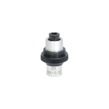 Objective Working Distance 16mm 2X Achromatic Objective, SKU PM42012131, three quarter front view
