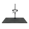 300x450x13mm Focus Distance 50mm Vertical Post Height 305mm 76mm Post Stand with Optical Breadboard Base, SKU ST02011112, three quarter front view