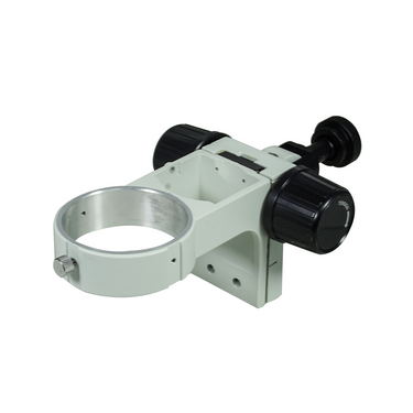 85mm E-Arm, Microscope Coarse Focus Block, 5/8" Mounting Pin, SKU SA02021104, three quarter front view