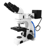 100X-800X Metallurgical Microscope, Binocular, Halogen Light, Bright Field + Polarizing Kit, SKU MT03020203, three quarter front view