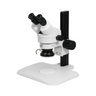 7-45X LED Light Track Stand Binocular Zoom Stereo Microscope, SKU SZ02010022, three quarter front view