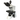 40X-1000X Biological Compound Laboratory Microscope, Trinocular, Halogen Light, SKU BM14030303, three quarter front view