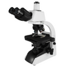 40X-1000X Biological Compound Laboratory Microscope, Trinocular, LED Light, 10X Adjustable Eyepieces, SKU BM04060303, three quarter front view