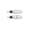 0-0.25″ Mechanical Micrometer Head Graduation 0.001″ 0.25" Flat Mechanical Micrometer Head (Reverse Reading), SKU Mitutoyo-148-210, three quarter front view