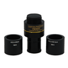 0.37X Microscope Camera Coupler C-Mount Adapter to Convert Eyetube Diameters 23.2mm to 30mm, 23.2mm to 30.5mm, SKU CP29031001, three quarter front view