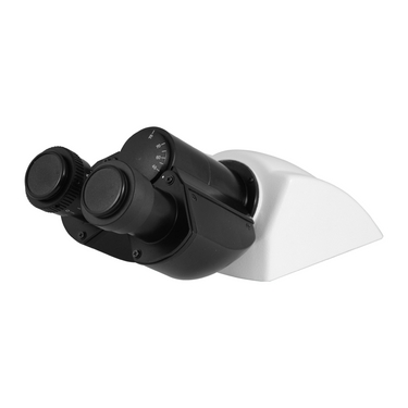 Compound Microscope Eyepiece Body Tube, Binocular, Infinite, Eyetube Angle 30 Degrees,, SKU BM13021221, three quarter front view