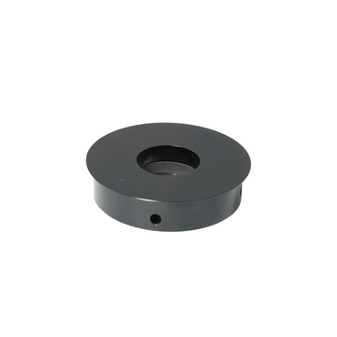 76mm Focus Rack Adapter, 32mm Scope Holder Diameter, Video Zoom Body Microscope E-Arm Converter, SKU SA02081201, three quarter front view