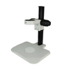 Microscope Track Stand, 76mm Fine Focus Rack, SKU ST02041102, three quarter front view