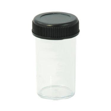 Plastic Container Case for Microscope Objective Lens with RMS Thread, SKU MA02061201, three quarter front view