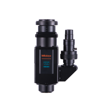 1X Laser Video Microscope Body (WIDE VMU-HR), SKU Mitutoyo-378-519, three quarter front view