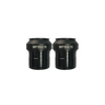 WF 15X Widefield Focusable Microscope Eyepieces, High Eyepoint, 30mm, FOV 16mm, Adjustable Diopter (Pair), SKU SZ09013421, three quarter front view