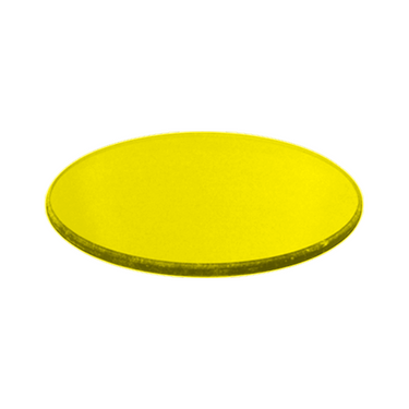 45mm Microscope Filter (Yellow), SKU FI02045101, three quarter front view
