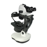 6.5-53X FH Dual Illuminated Light Jewelry Stand Binocular Zoom Darkfield Jewelry Microscope, SKU JM02010101, three quarter front view
