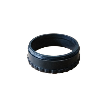 Microscope Ring Light Adapter for Stereo Microscopes, 52mm Thread (No Cover Glass), SKU SZ27014911, three quarter front view