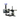 0.7-4.5X 8 Megapixels CMOS LED Light Boom Stand Video Zoom Microscope, SKU MZ02120402, three quarter front view
