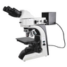 50-1000X HH Dual Illuminated Light XY Stage Travel Distance 75x50mm Binocular Transmitted/Reflected Metallurgical Microscope, SKU MT04050213, three quarter front view