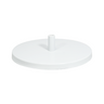 Weighted Table Base for Working Lamp - 1/2 inch (13mm) Diameter, SKU MG16310102, three quarter front view