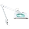 3 Diopter (1.75X) LED Magnifying Lamp with Clamp - Rectangle Head, SKU MG16302111, three quarter front view