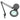 ESD 6 Diopter (2.5X) LED Magnifying Lamp with Clamp - 5-inch Glass Lens and Flip Cover, SKU MG16303622, three quarter front view