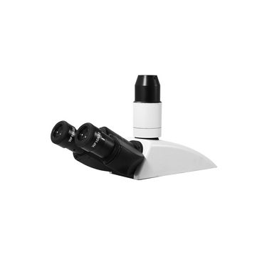 Compound Microscope Eyepiece Body Tube, Trinocular, Infinite, Eyetube Angle 30 Degrees,, SKU BM04041321, three quarter front view