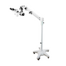 3.35-22.5X Pneumatic Arm Binocular Zoom Stereo Microscope, SKU SZ02020781, three quarter front view