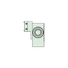 Focus Distance 50mm Focusing Unit C Wide VMU, SKU Mitutoyo-378-718, three quarter front view