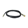 3.5mm Male TRS to BNC Male Cable (1.5 meter, 5 feet), SKU EC02515802, three quarter front view