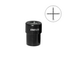 SWF 15X Super Widefield Focusable Microscope Eyepiece with Reticle, Crosshair Scale, High Eyepoint, 30mm, FOV 17mm (One), SKU SZ08013431, three quarter front view