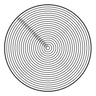 Concentric Circle, SKU Mitutoyo-176-135, three quarter front view