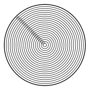 Concentric Circle, SKU Mitutoyo-176-135, three quarter front view