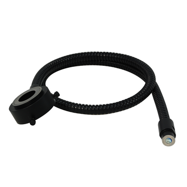 Microscope Fiber Optic Ring Light Guide Cable Diameter 34mm, Length 1500mm, SKU ML26911102, three quarter front view