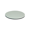 100mm Black White Microscope Stage Plate (4 inch Diameter), SKU SA04141303, three quarter front view