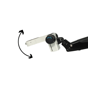Microscope Pneumatic Arm, Clamp Stand, 76mm Focus Rack
