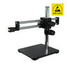 ESD Safe Horizontal Arm Length 544mm Vertical Post Height 380mm ESD Dual Arm Boom Stand, SKU ST19061221, three quarter front view