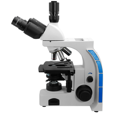 40-1000X LED Coaxial Transmitted Light XY Stage Travel Distance 75x50mm Trinocular Biological Microscope BM03020313