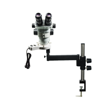 3.35-45X Flexible Arm Fluorescence Light Binocular Zoom Stereo Microscope SZ02060722