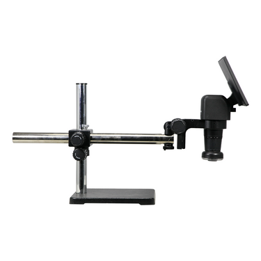 4K Digital Inspection Microscope, Boom Stand, 11.6” Screen, HDMI/USB