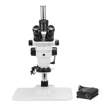 6.7-45X LED Light Post Stand Trinocular Zoom Stereo Microscope SZ02060232