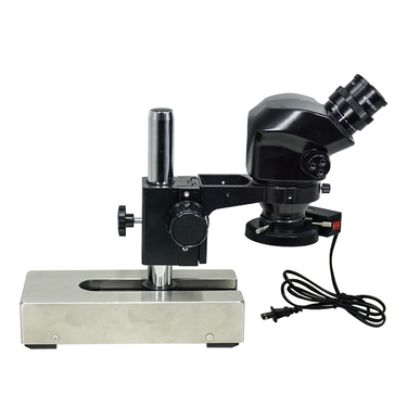 7-50X ESD Safe Gliding Base Stand Fluorescence Light ESD Binocular Zoom Stereo Microscope SZ02090222