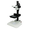 Microscope Track Stand, 76mm Coarse Focus Rack, Coarse Focus XY Stage, LED Light Base, SKU ST02112012, three quarter front view