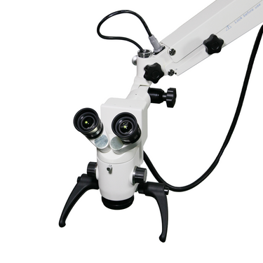5.3X/8X/12X Halogen Coaxial Reflection Light Pneumatic Arm Floor Stand Binocular Parallel Multiple Power Surgical Microscope (Foot Control: Focus) SM51050192