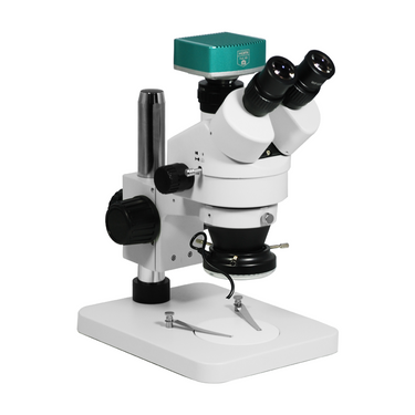 2.0 Megapixels 7-45X CMOS LED Light Post Stand Trinocular Zoom Stereo Microscope SZ02010331