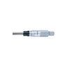 0-1″ Mechanical Micrometer Head Graduation 0.001″ 1" Flat Mechanical Micrometer Head (Thimble Diameter: Dia. 18mm, Spindle Diameter: Dia. 8mm), SKU Mitutoyo-153-207, three quarter front view