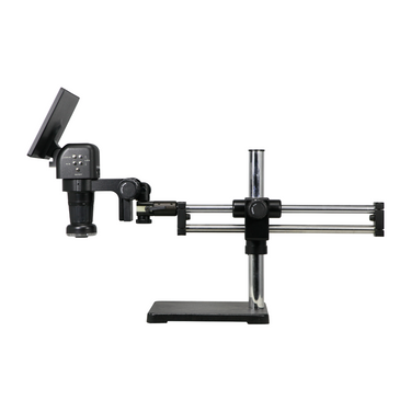 4K Digital Inspection Microscope, Dual Arm Boom Stand, 11.6” HDMI/USB