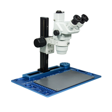 6.7-45X Track Stand Trinocular Zoom Stereo Microscope SZ02020051