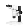 8-50X Track Stand Binocular Parallel Zoom Stereo Microscope, SKU PZ02020224, three quarter front view
