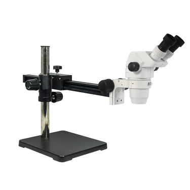 6.7-45X Ball Bearing Boom Stand Binocular Zoom Stereo Microscope SZ02020422